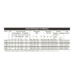 G 160 benne agricole monocoque - gourdon sa - charge 16 t