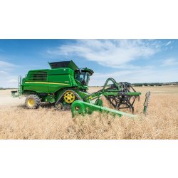 T560 moissonneuse-batteuse John Deere - 285 kW / 387 ch - Moteur PowerTech PSS 9 l et chenilles à empreinte élargie