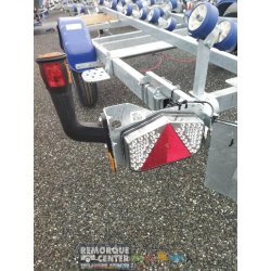 Porte bateau multi-rouleaux GALAXY - GS18 / G1340 - PTAC : 1800Kg - 1 essieu - Référence GS18 / G1340M12 - Marque Sun Way