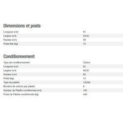 Diesel 4000 Export - Groupe électrogène Kohler - Puissance max 3,40 kW - 230V - 50 Hz