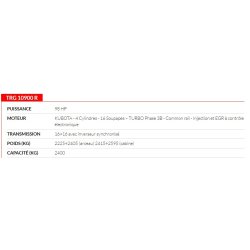 Trg 10900 - tracteur agricole - Antonio Carraro - capacité 2400 kg - réversible et polyvalent