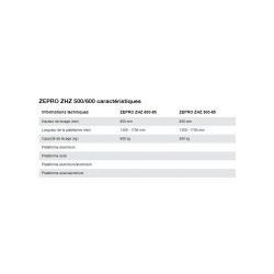 ZHZ 500/600 - Hayon élévateur Hiab Zepro - Levage 500/600 kg avec plateforme repliable ou complète