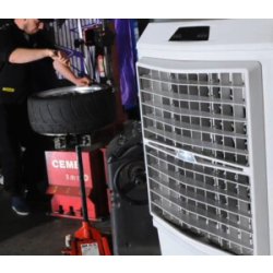 Rafraîchisseur par évaporation - Master BCB 19 - 18.000 m³/h - 250 m² - 12 vitesses