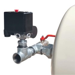 Kit Complet Ballon Surpresseur à Diaphragme Pwb 24l Horizontal