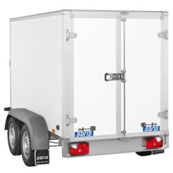 Dv2000 - remorques fourgons en bois - saris - 2000 kg