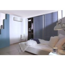 Climatiseur split réversible Mitsubishi Electric - Gamme Design EF - Inverter - 2.5 à 5.0 kW - Silencieux et robuste