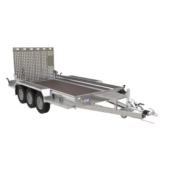 Remorque Porte-voiture/engin Saris Magnum 350 3 S - PTAC 3500 kg - 400 x 182 cm - Triple essieux - Référence MG 400 182 3500 3 S