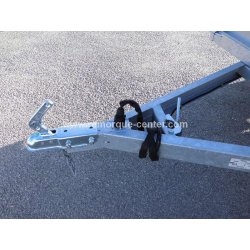 Remorque bagagère Lider BAG 233 - 2 essieux - PTAC : 500Kg - 233 x 132 cm - Référence 39330_FLORENCE_BAG233/2E