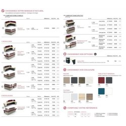 Banque d'accueil prête à installer - Gamme ATLAS
