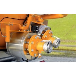 Koks Multivac - Hydrocureur avec blower - 50 m de tuyau haute pression sur enrouleur électrique - Vannes chauffées - ATEX 2 600 m3/h