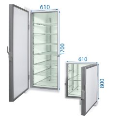 Multi cabinet - Chambre froide Incold - Épaisseurs 60 mm TN et 100 mm BT - Modularité et éléments arrondis