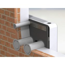 Climatiseur monobloc air-air à double conduit à haute efficacité en chauffage - iSTYLE