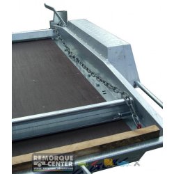 Remorque Porte-Engins Lider - Timon fixe - PTAC 2500 KG - 300 x 145 cm - Feux LEDs - Référence 40850