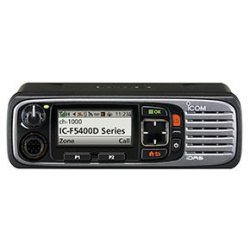 Mobile radio numérique professionnel PMR avec menu intuitif, ergonomique et personnalisable- série IC-F5400D / DP