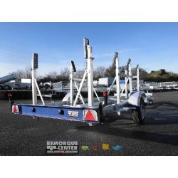 Porte voilier GALAXY - G1000 / GS13V - Sun Way - PTAC : 1350Kg - 1 essieu - Référence GS13V