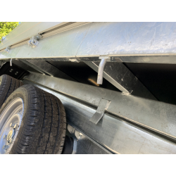 Remorque Tri-benne SARIS - 306 x 170 - PTAC : 3500 kg - 2 Essieux - Freinée - Pompe Electrique - K3 306 170 3500 2 E
