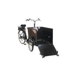 Triporteur électrique Smiley GWA - Amsterdam Air - 4 enfants - Shimano 7 vitesses