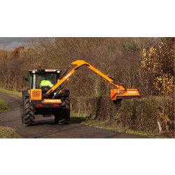 Malinia broyeur forestier - Noremat - bras droit - hauteur maxi sur haie 2,43 m - portée horizontale 4,20 m