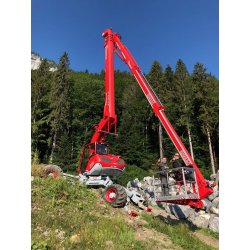 Nacelle araignée PUMA 42GTX - Hauteur 42m - 300kg/400kg - Automotrice et tout-terrain