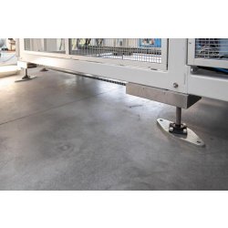 Ensacheuse automatique de flacons - conditionnement thermoplastique en LDPE avec tapis transporteur et palettiseur