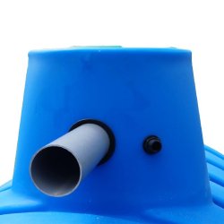 Réservoir eau de pluie PEHD 13000L - Haute résistance - Équipé avec extension, filtre et tuyau d'aspiration