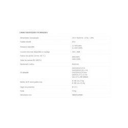CB-302 - Poste à souder à l'arc synergique MIG-MAG - Car Bench - Fusible retardé 20 A