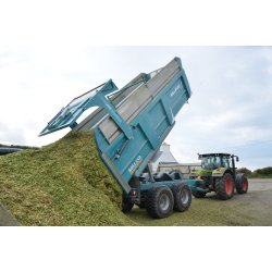 Rollspeed 6835 - Benne agricole monocoque Rolland - Volume max. 35 m³ - PTAC 24 tonnes - Rehausses et options personnalisables