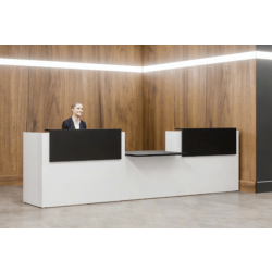 Fifty Full - Comptoir d'accueil moderne et personnalisable - Buronomic