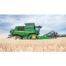 T670 moissonneuse-batteuse John Deere - 335 kW / 455 ch - Moteur PowerTech PSS 9 l avec chenilles larges
