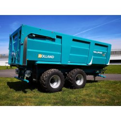 Rollspeed 7141 - Benne agricole monocoque Rolland - Volume maxi 41 m³ - Hauteur de caisse 1m80 et options haute technologie