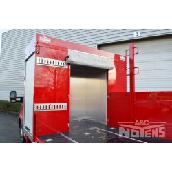Plateau ridelles - carrosserie A&C Noyens - idéal pour construction et transport de machines