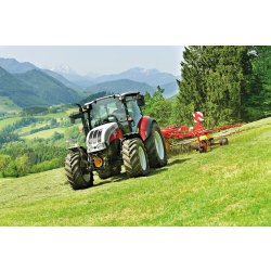 4075 - 4115 Kompakt Tracteur Agricole Steyr - Puissance de 75 à 114 ch - Maniable, polyvalent, cabine spacieuse