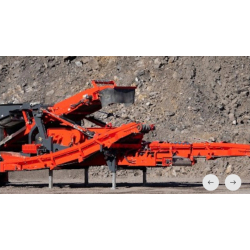 Concasseur à percussion sur chenilles de grande taille - Technologie Prisec - Sandvik QI442 HSI