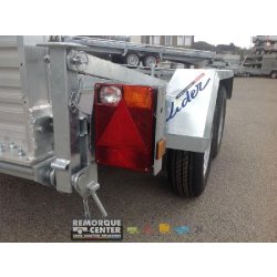 Porte-engin Lider - Timon fixe - PTAC 3500 Kg - 300 x 145 cm - Référence 40860