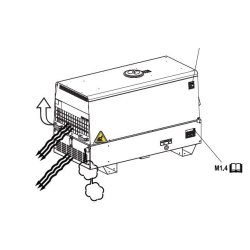 GE 8 YSXC Groupe Électrogène Diesel - Mosa - Yanmar 3TNV80 - 8 kVA - Fréquence : 50 Hz - Refroidissement à eau