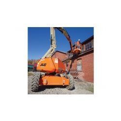 H340AJ hybride - Nacelle à flèche articulée JLG - Hauteur de travail 12.33 m - Portée d'action 6.70 m - Capacité de plate-forme 230 kg
