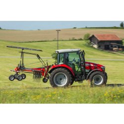 Andaineur Juras 301 DN - 456 DN - Fella Juras - Toupie unique avec tête pivotante - Largeur de travail de 3,40 m à 4,50 m