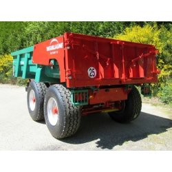 Benne tp - deguillaume - charge utile route de 11 à 18 tonnes