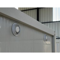Solution modulaire WC-Douche haut de gamme - Isolation thermique - Dimensions 120x220x250cm