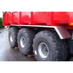 Benne monocoque Gamme TR ? 8 à 24T - Largeur intérieure 2.20m ou 2.30m - Porte arrière 2 vantaux ou monobloc