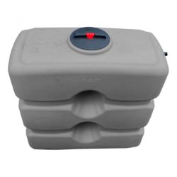 Cuve 800l Aérienne De Récupération D'eau - Réservoir Compact Gris - Elbi Cpn800