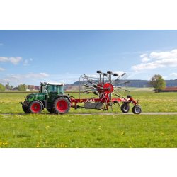 Juras 10065 - 10065 PRO - Andaineur deux toupies - Andain central - Fella Juras - Largeur de travail 5,80 m à 10,00 m