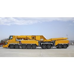 Grue automotrice LTM 11200-9.1 - Liebherr - Capacité de charge max 1200 t - Flèche télescopique jusqu'à 100 m