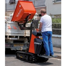 Mini-dumper Kubota KC70HV-4 - Transporteur sur chenilles - 700 kg - Transmission hydraulique