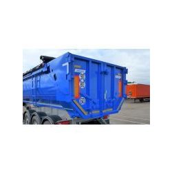 Intensive - Bennes travaux publics Fruehauf - Volumes de 22 à 27 m3 - Acier spécial Hardox® pour résistance à l'abrasion