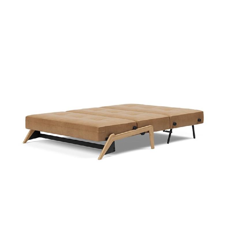 Canapé design Cubed Wood 02 convertible - Faunal Brown - Couchage 160x200 cm - Innovation Living_5