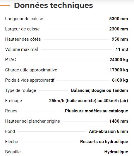 Rollroc 5300 - bennes tp - rolland - charge utile approximative 17900 kg_5