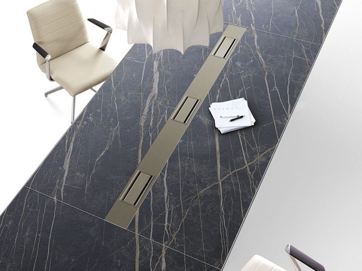 Table de réunion design épuré et élégant - WING et WING GLAMOUR - personnalisable avec finitions variées_5