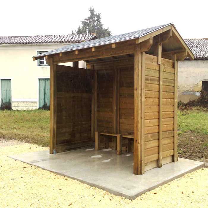 Abri voyageurs bois 3500_5