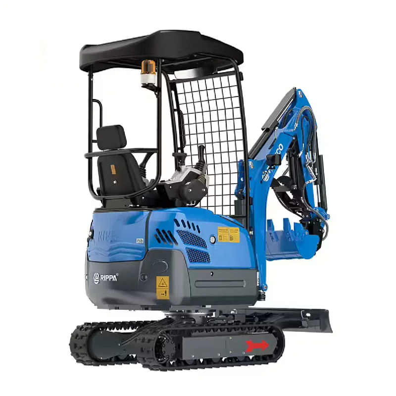 Mini pelle 1500 kg neuve Canopy Rippa R15-5 avec godets_5